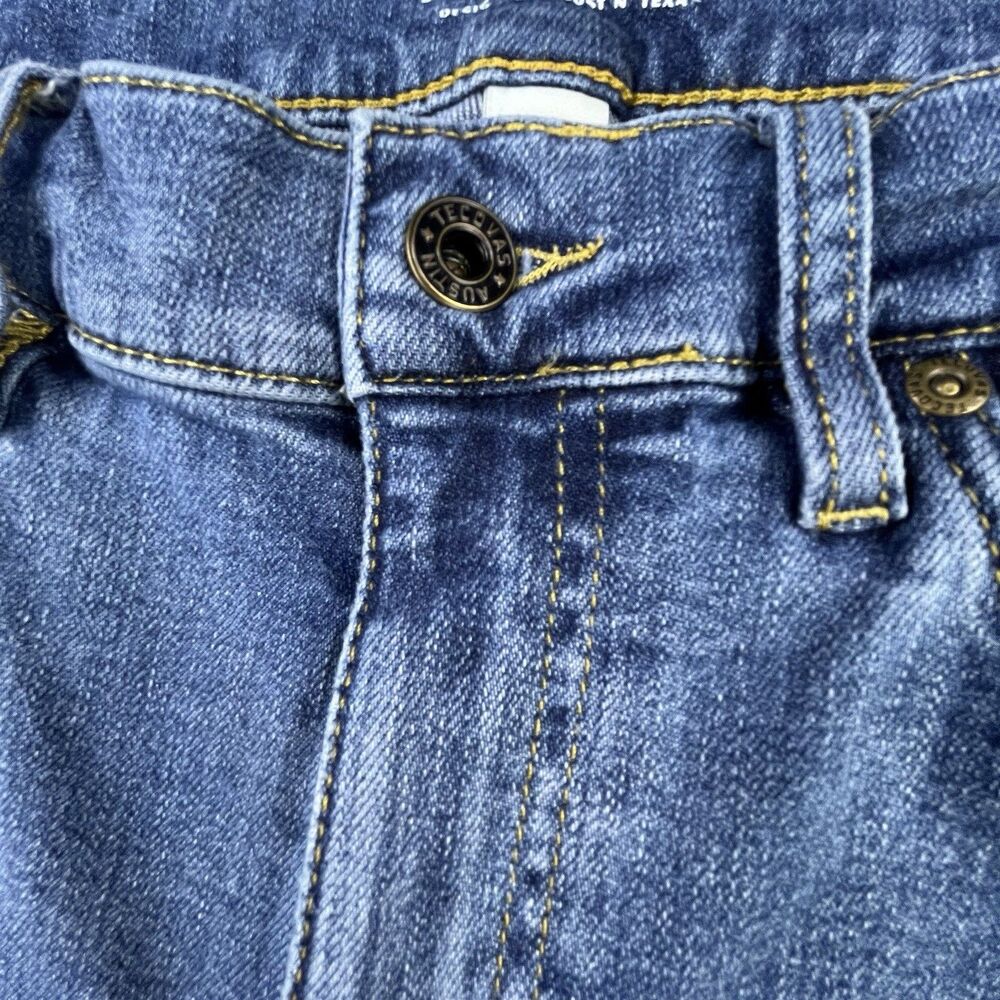 Tecovas Slim Straight Jeans Mens 32x32 Blue Denim Western Cowboy Stretch Comfort - Picture 4 of 14